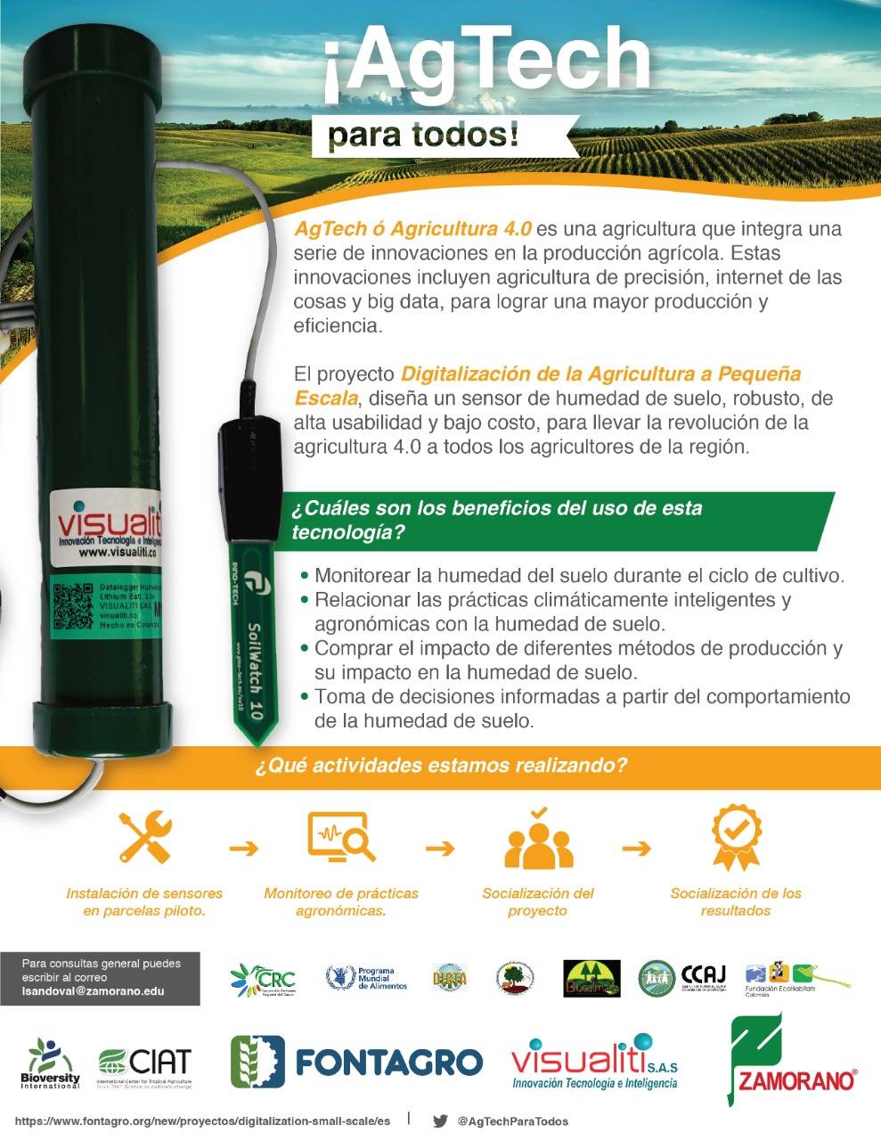 ¡Qué comience la digitalización de la agricultura a pequeña escala!