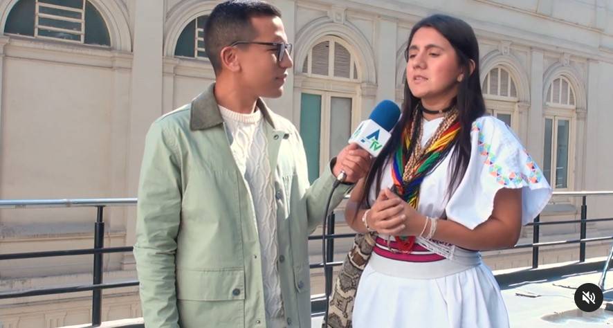 Conversamos con Alejandra Izquierdo de la comunidad Ikarwa de la etnia indígena Arhuaca