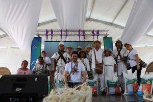 Comunidades indígenas fueron beneficiadas con semillas de fríjol y maíz biofortificado en EXPOAGROSAVIA San Juan del Cesar, La Guajira