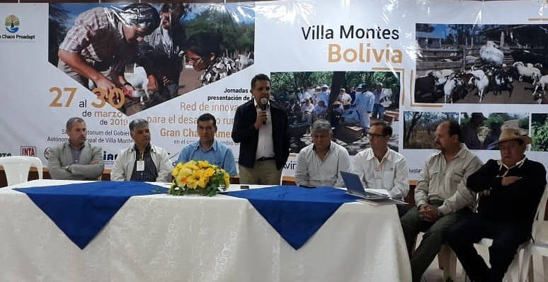 RED DE INNOVACIÓN PARA EL DESARROLLO RURAL DEL GRAN CHACO AMERICANO EN EL CONTEXTO DEL CAMBIO CLIMÁTICO EN BOLIVIA