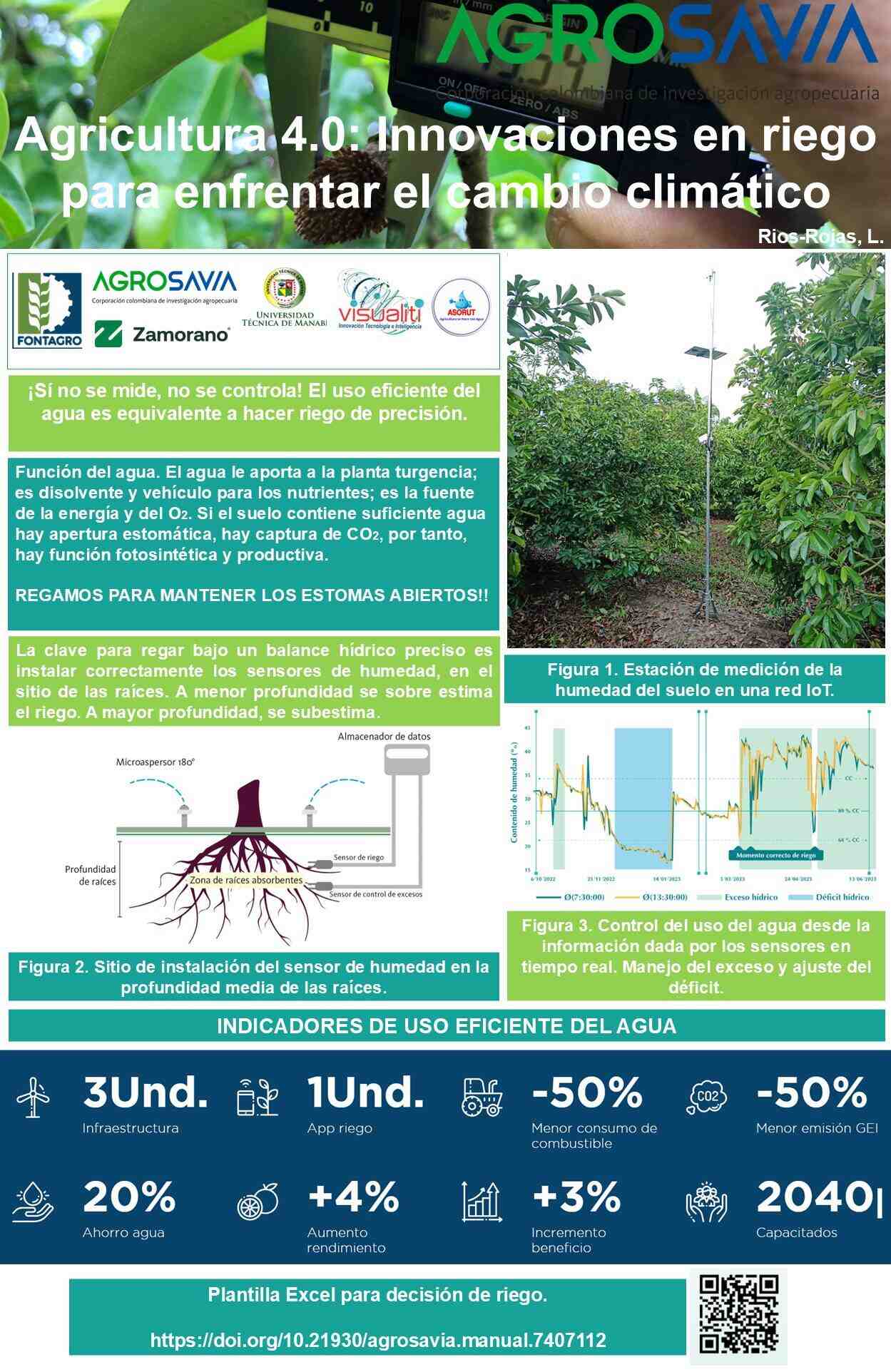 Tropical Agriculture 4.0: Efficient Water Management