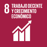 {"nombre": "Trabajo decente y crecimiento económico", "descripcion": "Objetivo 8. Promover el crecimiento económico sostenido, inclusivo y sostenible, el empleo pleno y productivo y el trabajo decente para todos"}