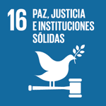 {"nombre": "Paz, justicia e instituciones sólidas", "descripcion": "Objetivo 16. Promover sociedades justas, pacíficas e inclusivas"}
