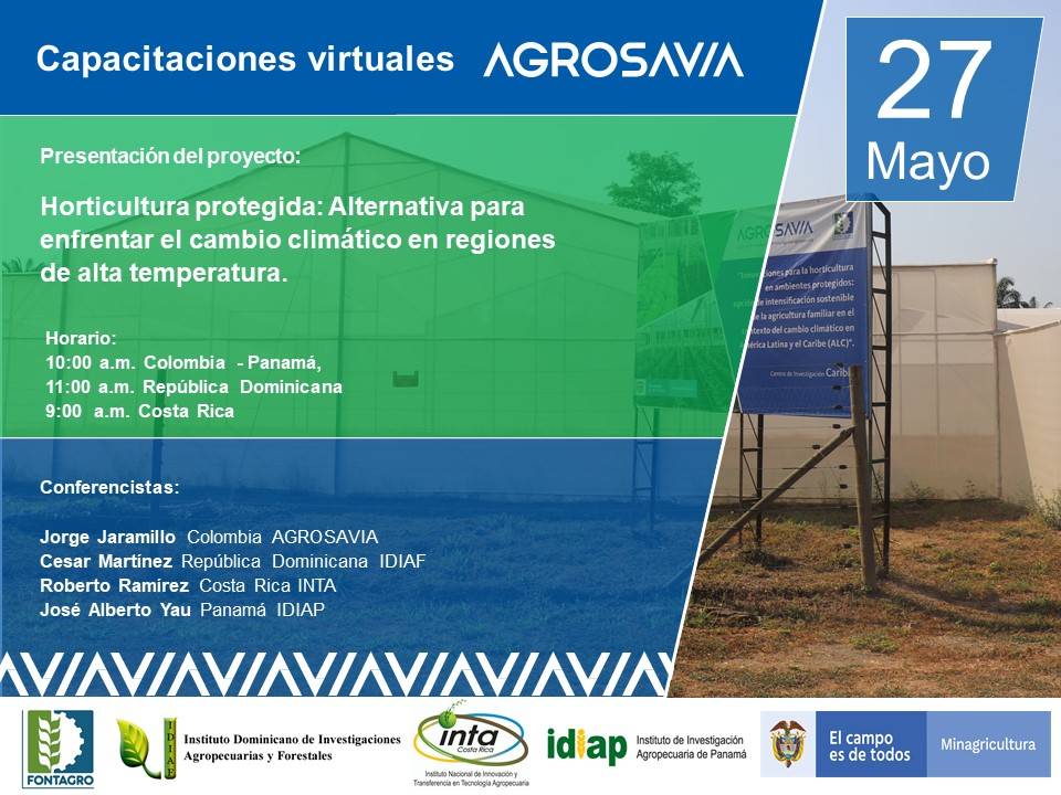 Presentación proyecto Horticultura protegida, alternativa para enfrentar el cambio climático en regiones de alta temperatura