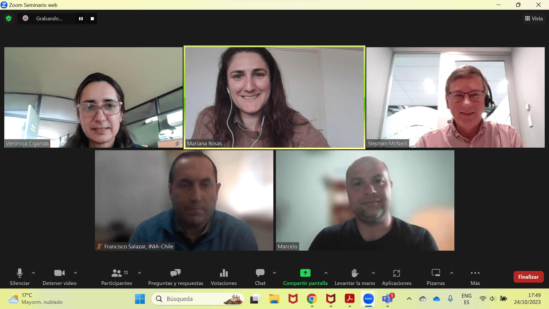 Contributions to the development of a common protrocol for monitoring soil organic carbon changes of latinamerican and caribbean soils.