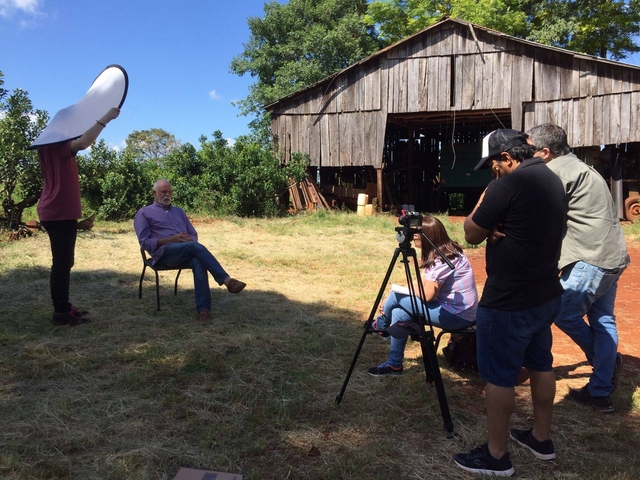 Audiovisual recording at Esperanza Yerbatera Consortium, Misiones, Argentina