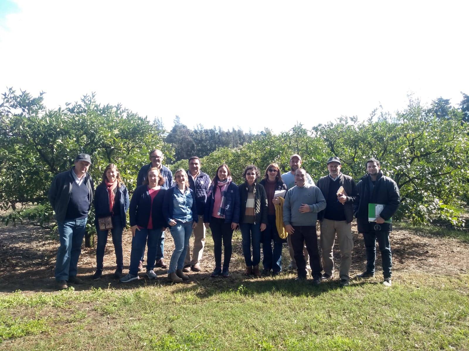 Gira técnica del proyecto por los sitios de Entre Ríos y Corrientes - Argentina