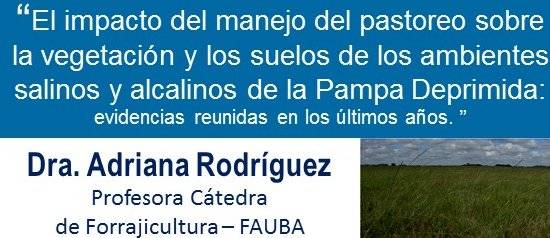Seminario en la Facultad de Agronomía de la UBA
