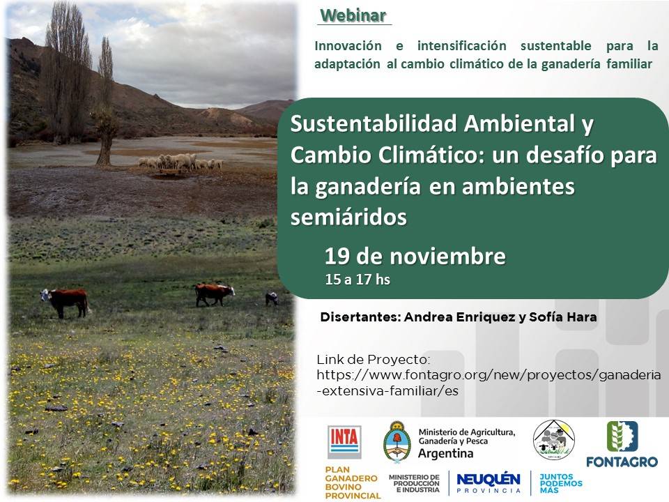 Webinar: Environmental Sustainability and Climate Change: a challenge for livestock farming in semi-arid environments