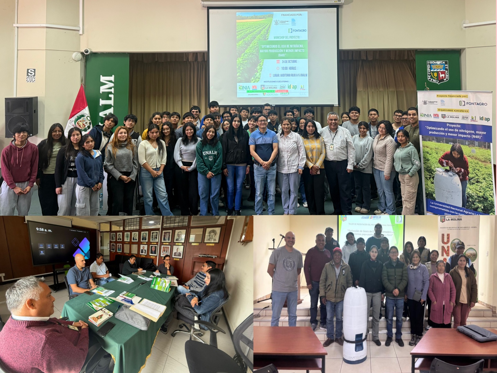 Taller de presentación del proyecto ATN-RF-21534-RG en Perú