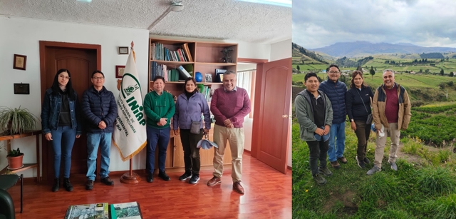 INIAP and La Molina boost project implementation through knowledge exchange