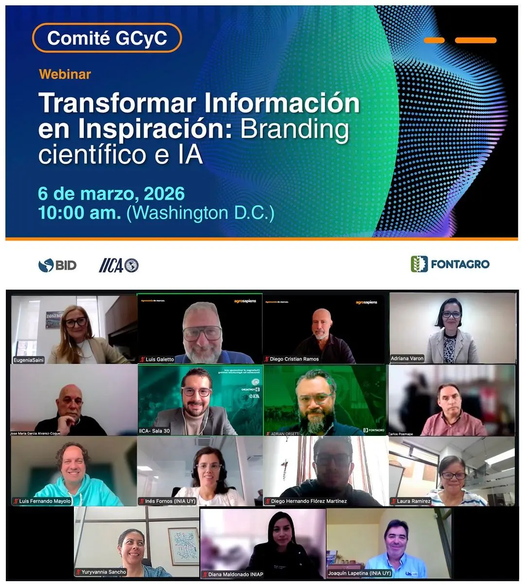First meeting of FONTAGRO's Knowledge Management and Communication Committee (KM&C)