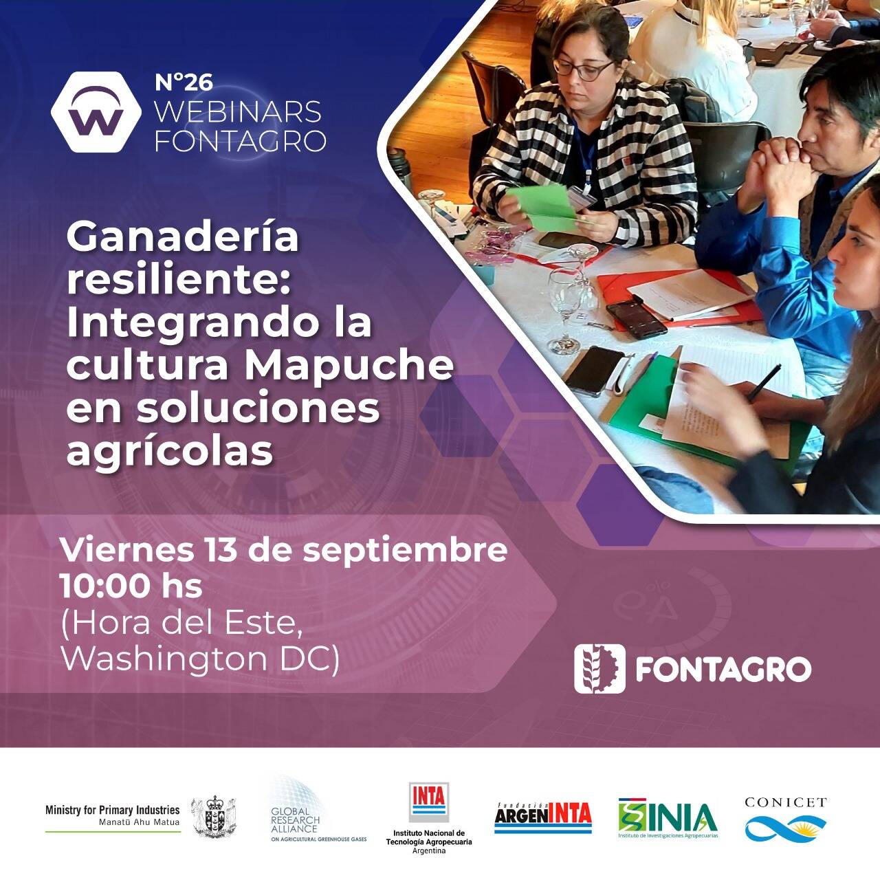 Webinar: Ganadería Resiliente: Integrando la cultura mapuche en soluciones agrícolas