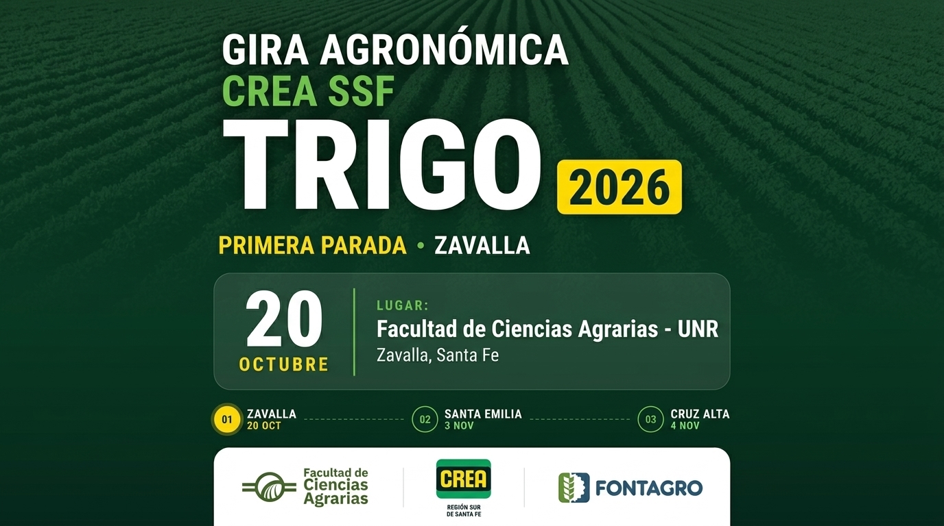 Gira Agronómica CREA SSF | trigo 2026