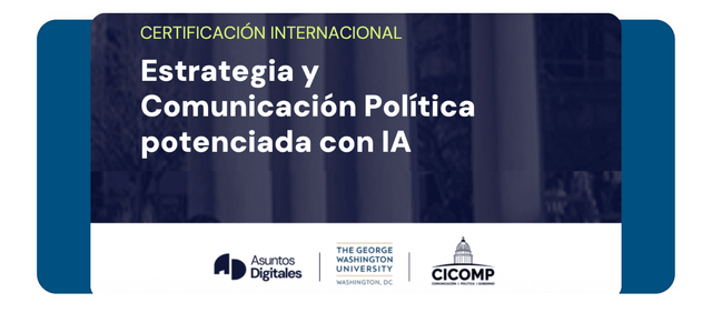 International Certification in Political Strategy and Communication with AI