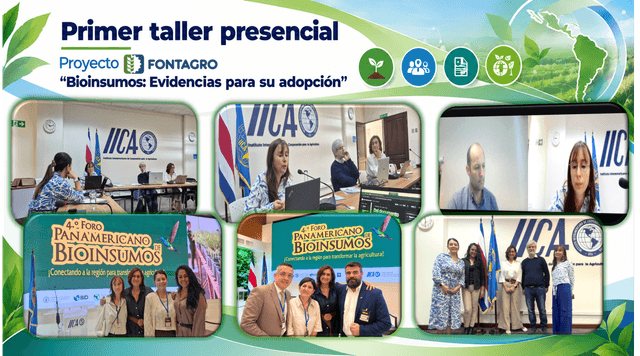 Primer taller presencial del proyecto Bioinsumos: Evidencias para su adopción