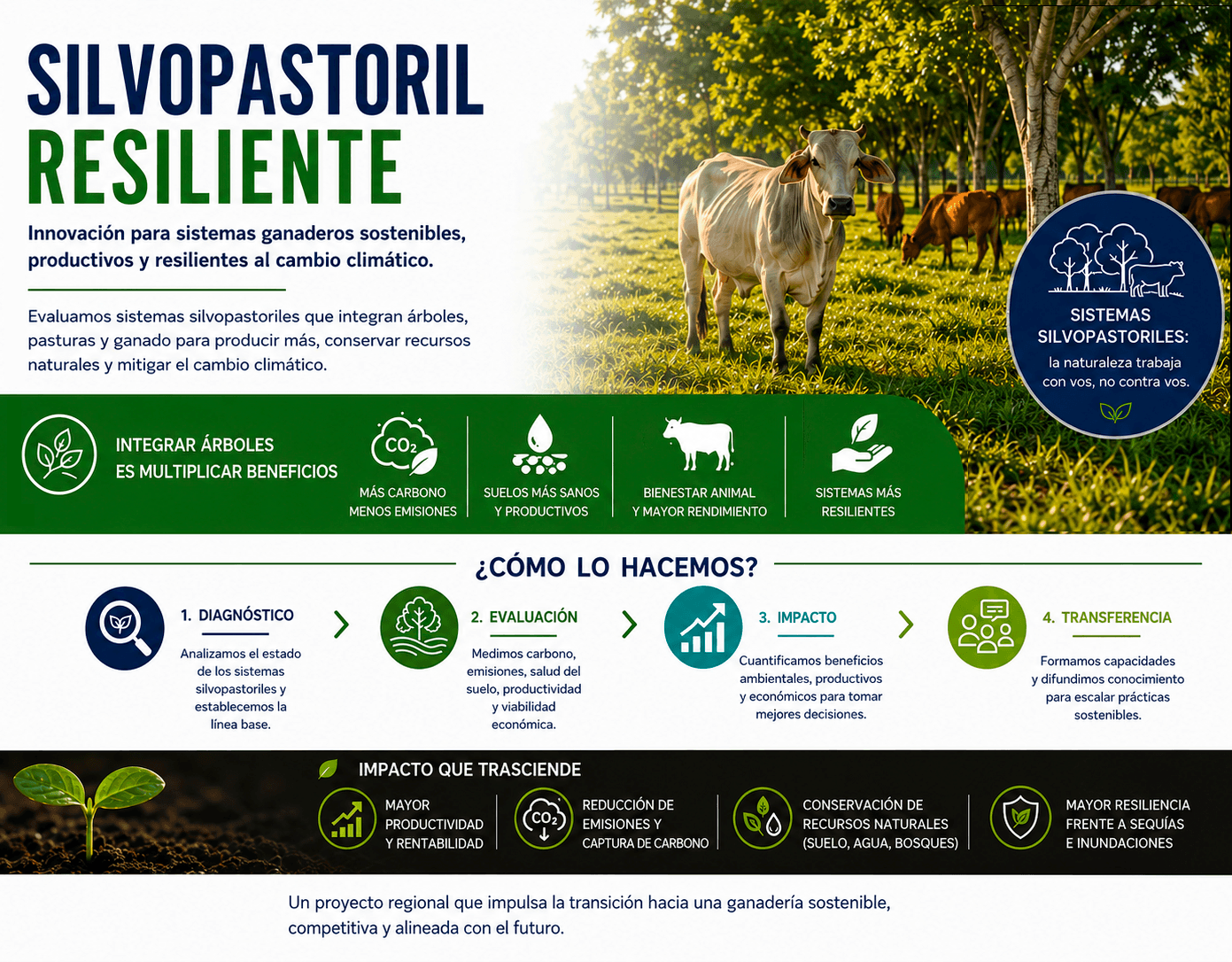 Ganadería sostenible frente al cambio climático